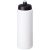 Baseline® Plus grip 750 ml sports lid sport bottle, HDPE Plastic, PP Plastic, White, solid black
