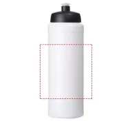   Baseline® Plus grip 750 ml sports lid sport bottle, HDPE Plastic, PP Plastic, White, solid black