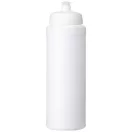 Baseline® Plus grip 750 ml sports lid sport bottle, HDPE Plastic, PP Plastic, White