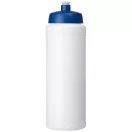 Baseline® Plus grip 750 ml sports lid sport bottle, HDPE Plastic, PP Plastic, White,Blue