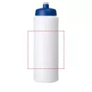 Baseline® Plus grip 750 ml sports lid sport bottle, HDPE Plastic, PP Plastic, White,Blue