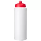 Baseline® Plus grip 750 ml sports lid sport bottle, HDPE Plastic, PP Plastic, White,Red  