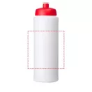 Baseline® Plus grip 750 ml sports lid sport bottle, HDPE Plastic, PP Plastic, White,Red  