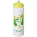 Baseline® Plus grip 750 ml sports lid sport bottle, HDPE Plastic, PP Plastic, White,Lime  