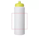 Baseline® Plus grip 750 ml sports lid sport bottle, HDPE Plastic, PP Plastic, White,Lime  