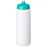   Baseline® Plus grip 750 ml sports lid sport bottle, HDPE Plastic, PP Plastic, White,Aqua