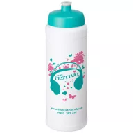   Baseline® Plus grip 750 ml sports lid sport bottle, HDPE Plastic, PP Plastic, White,Aqua