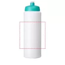Baseline® Plus grip 750 ml sports lid sport bottle, HDPE Plastic, PP Plastic, White,Aqua
