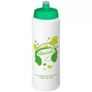 Baseline® Plus grip 750 ml sports lid sport bottle, HDPE Plastic, PP Plastic, White,Green  