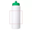 Baseline® Plus grip 750 ml sports lid sport bottle, HDPE Plastic, PP Plastic, White,Green  