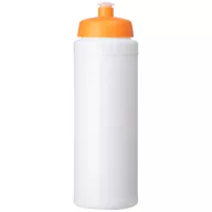   Baseline® Plus grip 750 ml sports lid sport bottle, HDPE Plastic, PP Plastic, White,Orange  