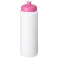   Baseline® Plus grip 750 ml sports lid sport bottle, HDPE Plastic, PP Plastic, White,Pink  