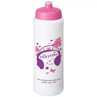   Baseline® Plus grip 750 ml sports lid sport bottle, HDPE Plastic, PP Plastic, White,Pink  