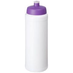   Baseline® Plus grip 750 ml sports lid sport bottle, HDPE Plastic, PP Plastic, White,Purple  