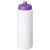 Baseline® Plus grip 750 ml sports lid sport bottle, HDPE Plastic, PP Plastic, White,Purple  