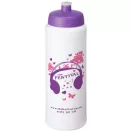 Baseline® Plus grip 750 ml sports lid sport bottle, HDPE Plastic, PP Plastic, White,Purple  