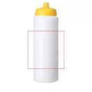 Baseline® Plus grip 750 ml sports lid sport bottle, HDPE Plastic, PP Plastic, White,Yellow  