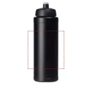 Baseline® Plus grip 750 ml sports lid sport bottle, HDPE Plastic, PP Plastic,  solid black