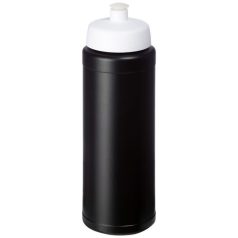   Baseline® Plus grip 750 ml sports lid sport bottle, HDPE Plastic, PP Plastic,  solid black,White