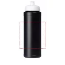 Baseline® Plus grip 750 ml sports lid sport bottle, HDPE Plastic, PP Plastic,  solid black,White