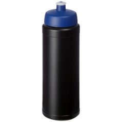   Baseline® Plus grip 750 ml sports lid sport bottle, HDPE Plastic, PP Plastic,  solid black,Blue