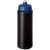 Baseline® Plus grip 750 ml sports lid sport bottle, HDPE Plastic, PP Plastic,  solid black,Blue