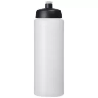   Baseline® Plus grip 750 ml sports lid sport bottle, HDPE Plastic, PP Plastic, Transparent, solid black