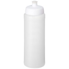   Baseline® Plus grip 750 ml sports lid sport bottle, HDPE Plastic, PP Plastic, Transparent,White