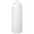 Baseline® Plus grip 750 ml sports lid sport bottle, HDPE Plastic, PP Plastic, Transparent,White