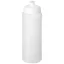 Baseline® Plus grip 750 ml sports lid sport bottle, HDPE Plastic, PP Plastic, Transparent,White