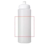  Baseline® Plus grip 750 ml sports lid sport bottle, HDPE Plastic, PP Plastic, Transparent,White