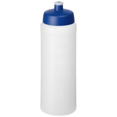  Baseline® Plus grip 750 ml sports lid sport bottle, HDPE Plastic, PP Plastic, Transparent,Blue