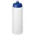 Baseline® Plus grip 750 ml sports lid sport bottle, HDPE Plastic, PP Plastic, Transparent,Blue