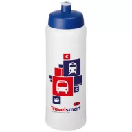   Baseline® Plus grip 750 ml sports lid sport bottle, HDPE Plastic, PP Plastic, Transparent,Blue