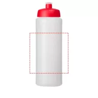   Baseline® Plus grip 750 ml sports lid sport bottle, HDPE Plastic, PP Plastic, Transparent,Red  
