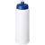Baseline® Plus 750 ml bottle with sports lid, HDPE Plastic, PP Plastic, White,Blue