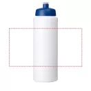 Baseline® Plus 750 ml bottle with sports lid, HDPE Plastic, PP Plastic, White,Blue