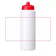  Baseline® Plus 750 ml bottle with sports lid, HDPE Plastic, PP Plastic, White,Red  