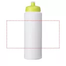 Baseline® Plus 750 ml bottle with sports lid, HDPE Plastic, PP Plastic, White,Lime  