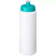   Baseline® Plus 750 ml bottle with sports lid, HDPE Plastic, PP Plastic, White,Aqua