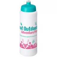   Baseline® Plus 750 ml bottle with sports lid, HDPE Plastic, PP Plastic, White,Aqua