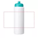 Baseline® Plus 750 ml bottle with sports lid, HDPE Plastic, PP Plastic, White,Aqua