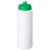 Baseline® Plus 750 ml bottle with sports lid, HDPE Plastic, PP Plastic, White,Green  