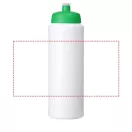 Baseline® Plus 750 ml bottle with sports lid, HDPE Plastic, PP Plastic, White,Green  