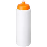   Baseline® Plus 750 ml bottle with sports lid, HDPE Plastic, PP Plastic, White,Orange  