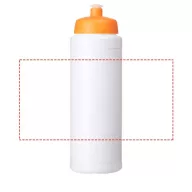   Baseline® Plus 750 ml bottle with sports lid, HDPE Plastic, PP Plastic, White,Orange  