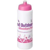   Baseline® Plus 750 ml bottle with sports lid, HDPE Plastic, PP Plastic, White,Pink  