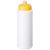 Baseline® Plus 750 ml bottle with sports lid, HDPE Plastic, PP Plastic, White,Yellow  