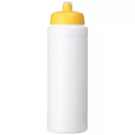   Baseline® Plus 750 ml bottle with sports lid, HDPE Plastic, PP Plastic, White,Yellow  