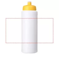   Baseline® Plus 750 ml bottle with sports lid, HDPE Plastic, PP Plastic, White,Yellow  